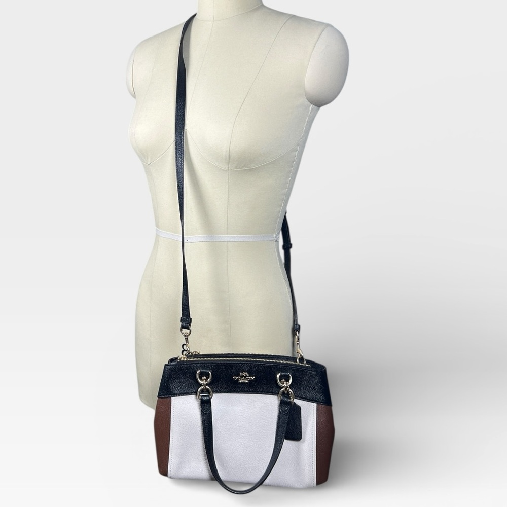 Coach Mini Brooke Carryall in Colorblock (See Pics for minor flaws)